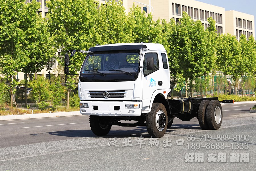 东风4x2吸污车8档专用车底盘_多功能特种车底盘_底盘改装厂家